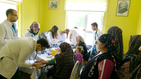 Sağlık taramaları Sayalar’da devam etti