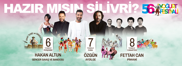 56. Yoğurt Festivali başlıyor