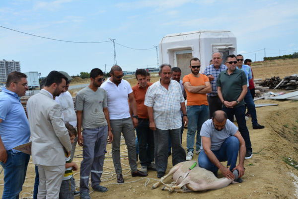 Akaşehir Silivri’nin temel betonu döküldü