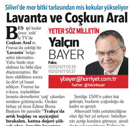 Bayer’den Işıklar’a övgü