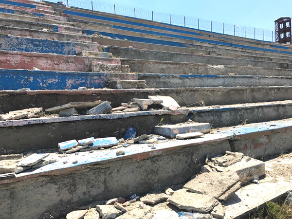 Ve stadın tadilatına başlandı