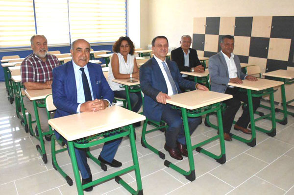 Balıbey ve İşler Tarım Lisesinde incelemelerde bulundular