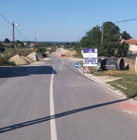 Sayalar’da yağmur suyu kanalları yapılıyor