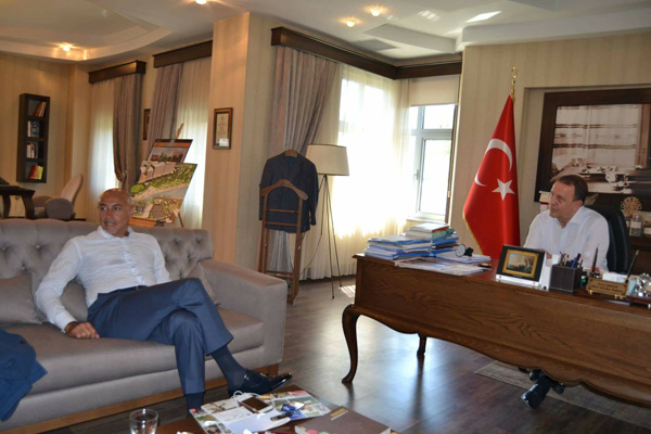 Genel Başkan Yardımcısını misafir etti