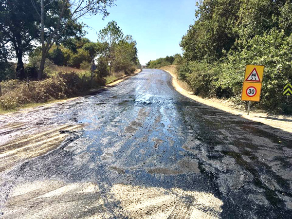 Köse’den yol teşekkürü