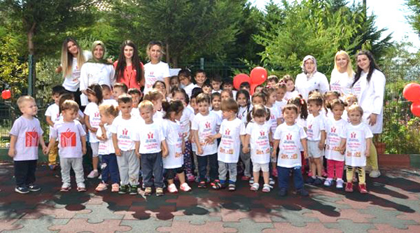 Maşalacı minikleri yaza veda etti