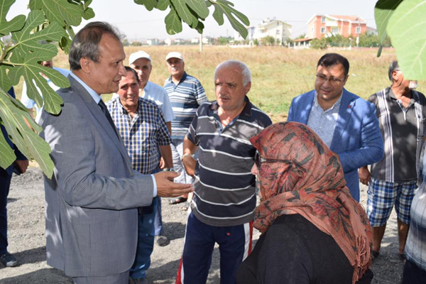 Partal ve Karakaş, selzedelerle bir araya geldi