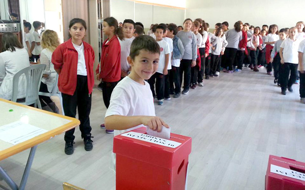 Hasan Özvarnalı İlkokulu, Okul Meclisini seçti