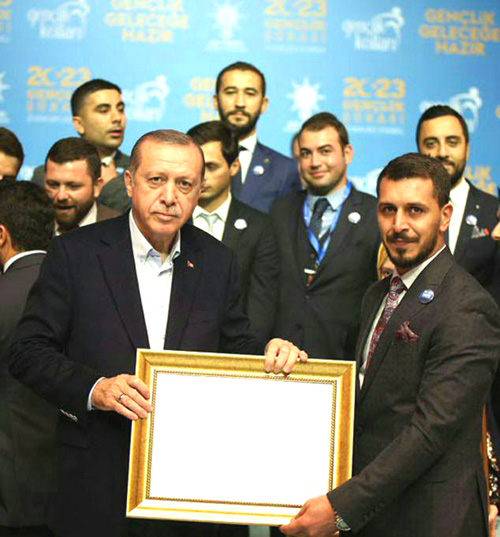 Erdoğan’dan Orhan Koç’a teşekkür beratı