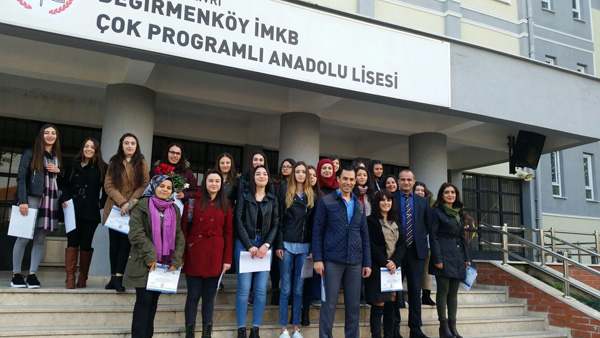 Değirmenköy Anadolu Lisesi Erasmus+ projesini tamamladı