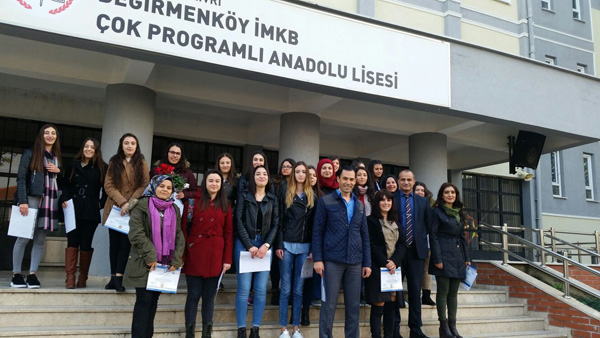 Değirmenköy Anadolu Lisesi Erasmus+ projesini tamamladı