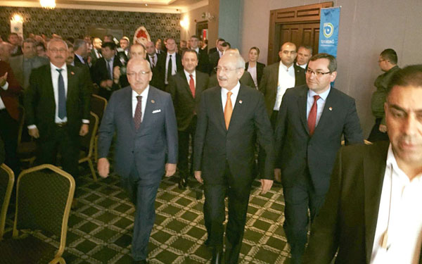 Kılıçdaroğlu’nun Tekirdağ programına eşlik etti