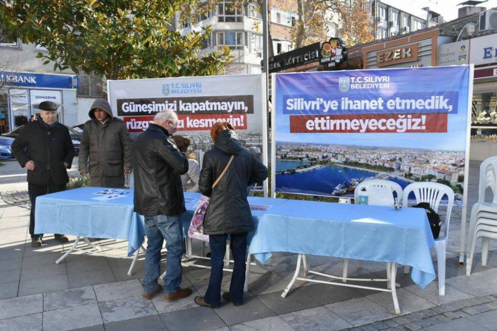 Kat yüksekliğine karşı imza kampanyası