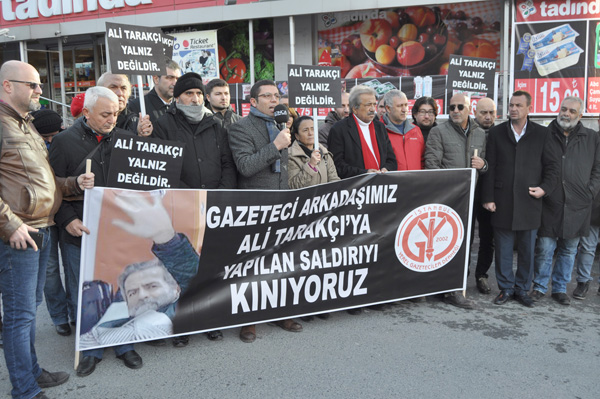 Tarakçı’ya meslektaşlarından destek