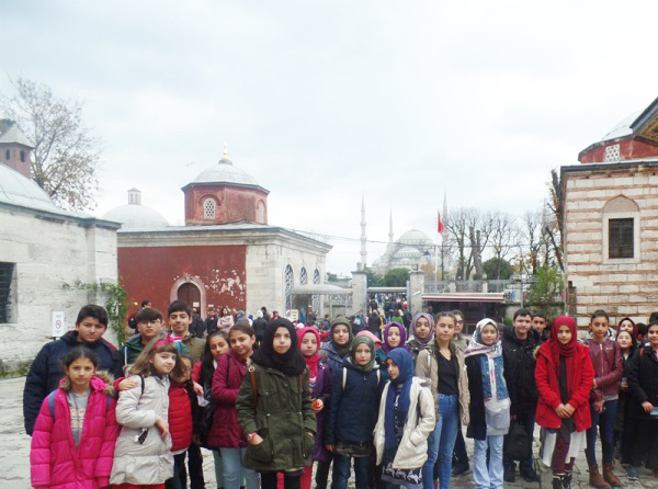 Gazi İmam Hatip Ortaokulu kültür gezisinde