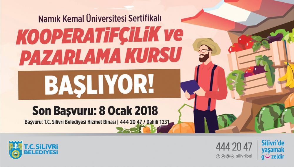 Sertifikalı Kooperatifçilik ve Pazarlama Kursu