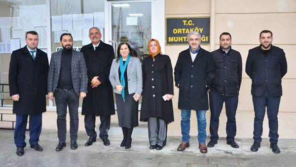 AK Parti, Ortaköy’de nabız yokladı