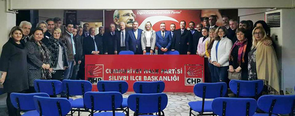 Koçer ve ekibi CHP’yi ziyaret etti