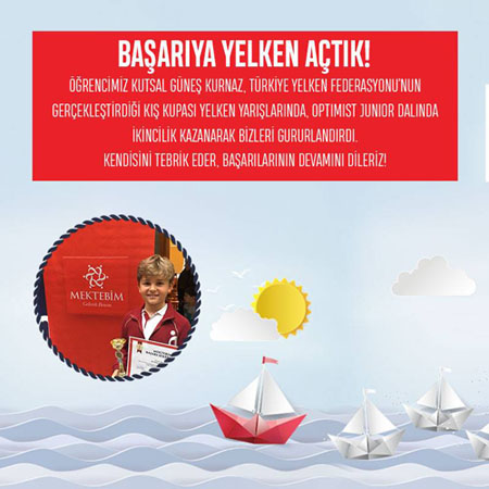 Başarıya yelken açıldı