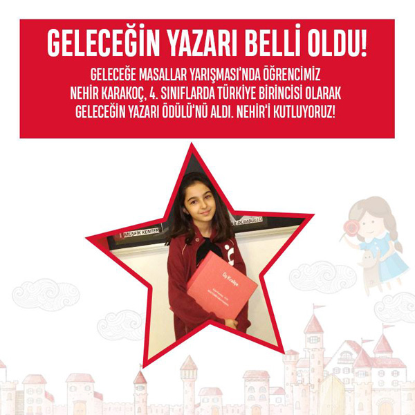 Geleceğin yazarı belli oldu