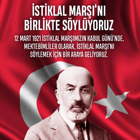 İstiklal Marşı’mızı birlikte okuyacaklar