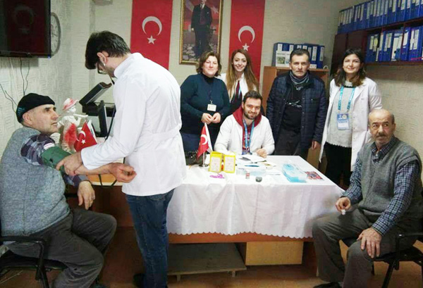 Sağlık taramalarına devam