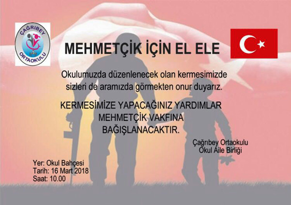 Çağrıbey’den anlamlı destek