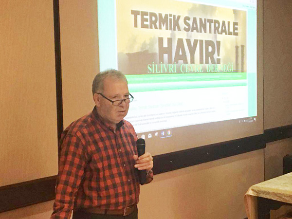 Silivri’nin çevre sorunlarını anlattı