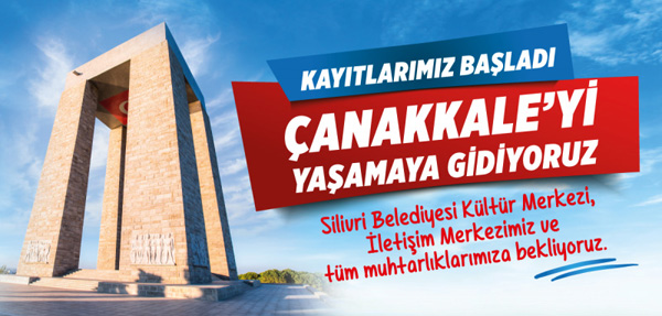 Çanakkale’yi yaşamaya gidiyoruz...