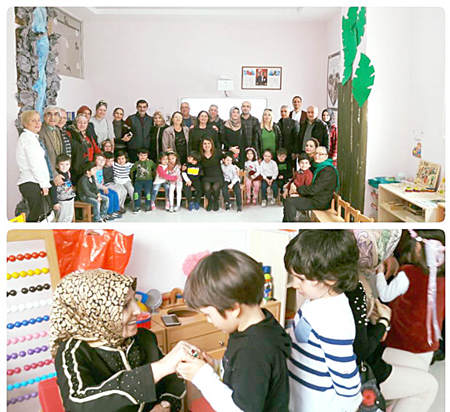 Odak öğrencilerinden büyüklerine saygı ve sevgi