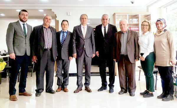 Kaymakam Partal’dan Tarım Kooperatifine ziyaret