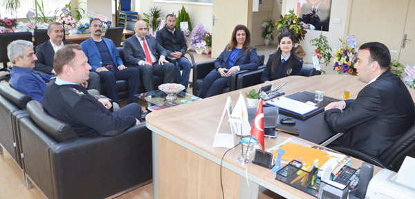Erturk’ten Bozoğlu’na  hayırlı olsun ziyareti
