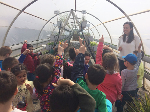 Baldöktü öğrencileri TÜRAM’da