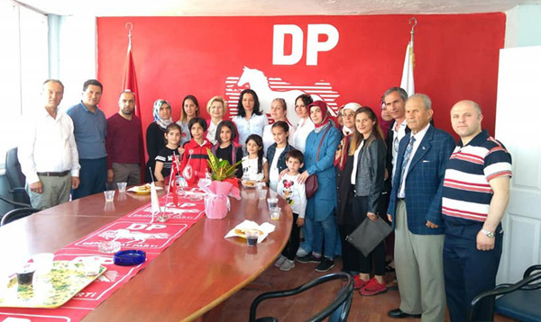 Taekwondoculardan DP’ye ziyaret