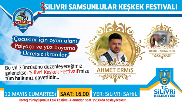 Samsunlular’da keşkek festivali heyecanı!