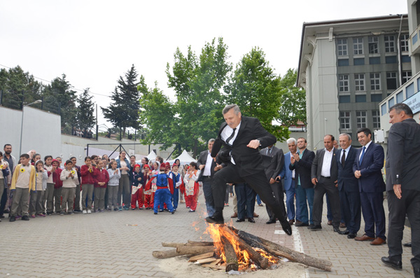 Hıdırellez ateşi Değirmenköy’de yakıldı