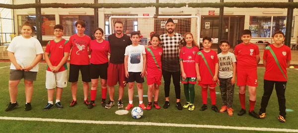 İbrahim Akdağ, Alibeyspor altyapısını ziyaret etti