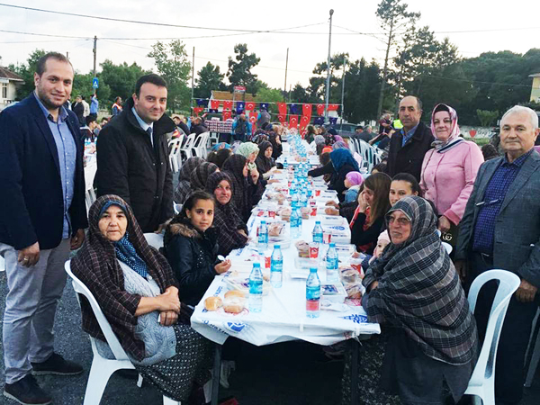 İBB iftar sofraları Sayalar’da da kuruldu