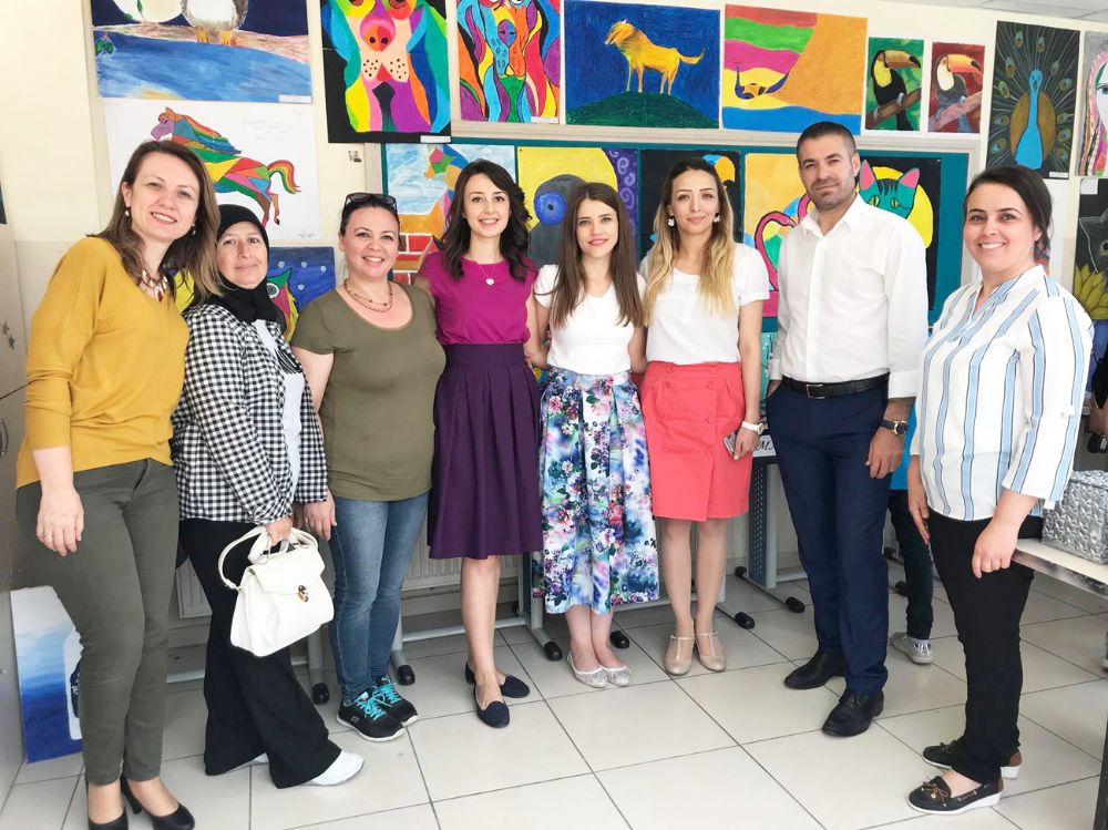 Ertuğrul Gazi’de Görsel Sanatlar Sergisi açıldı