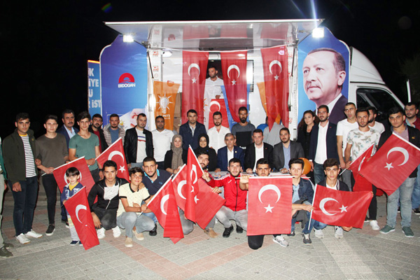 AK Nokta’da destek çalışması