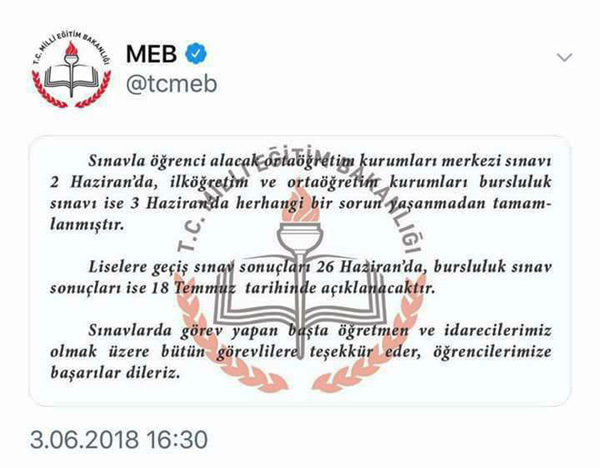 Sınav sonuçları ne zaman açıklanacak?