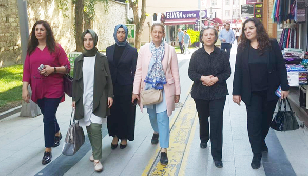 Dedegil’den Silivri’de destek temasları