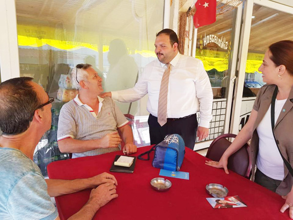 İYİ’ler Kavaklı ve Ortaköy’deydi