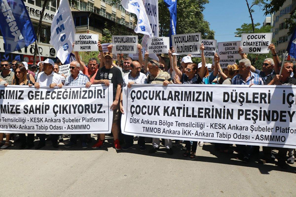 “Çocuklarımızın düşleri için çocuk katillerinin peşindeyiz!”