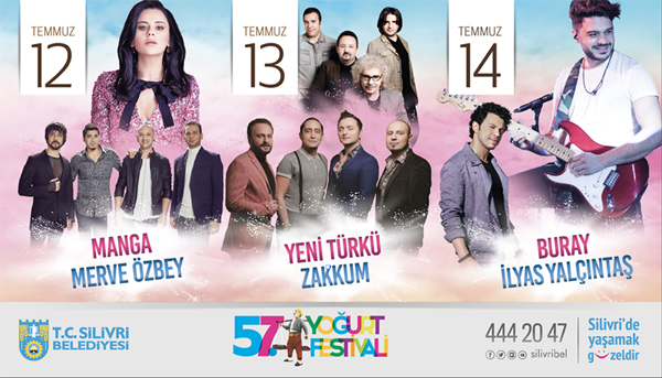 Silivri’de festival zamanı