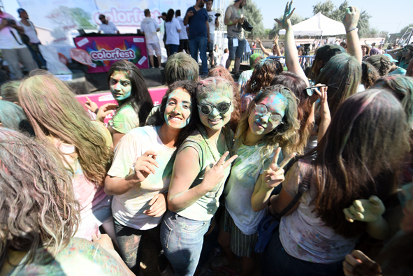 Binlerce genç Color Fest İle ‘Yoğurda renk kattı’