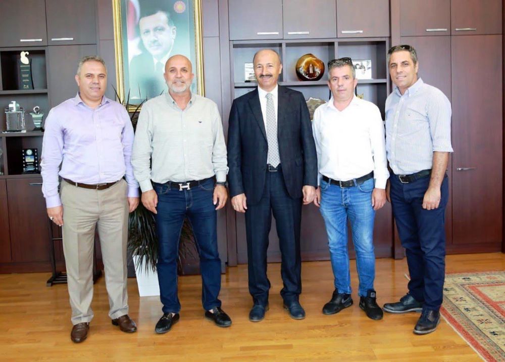 ALANYA SPOR KULÜP BAŞKANI İSTANBUL ATAKENTSPOR'U ZİYARET ETTİ