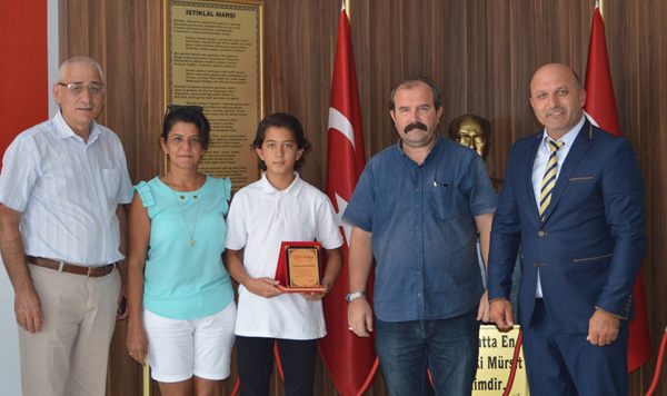LGS başarısı ödüllendirildi