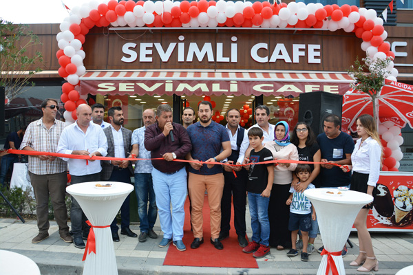 Sevimli Cafe’nin açılışı yapıldı