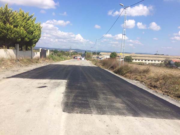 Bekirli’de  yol bakımı